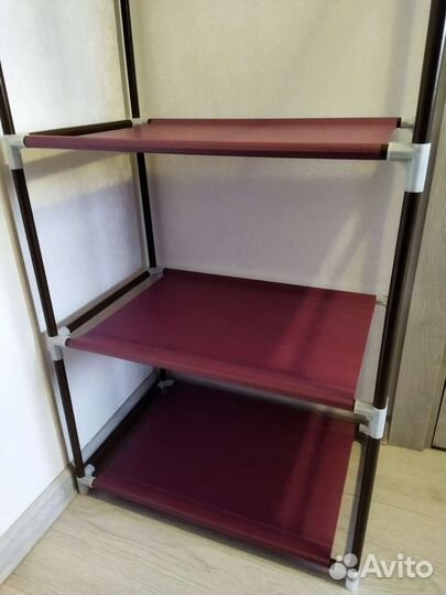 Напольная вешалка стеллаж