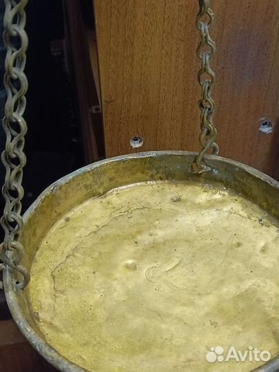 Старинные чаши для весов. Клеймо