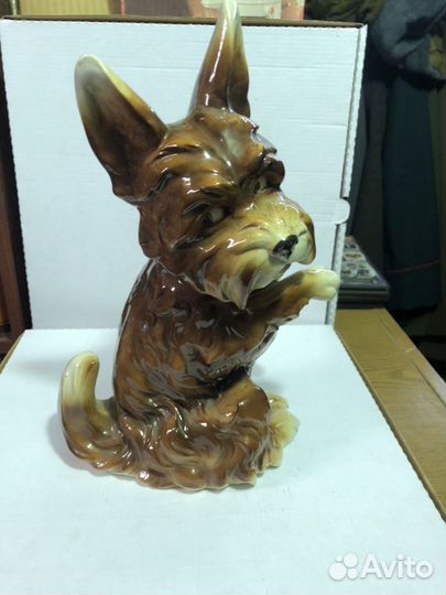 Собака фарфор Германия 30см