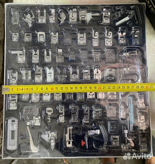 Набор лапок для швейной машинки 72 шт