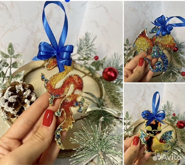 Набор украшений на елочку