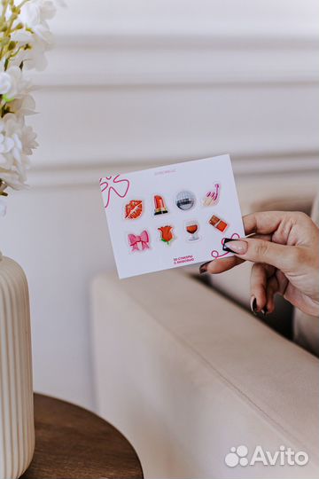 Печать 3D стикеров наклеек