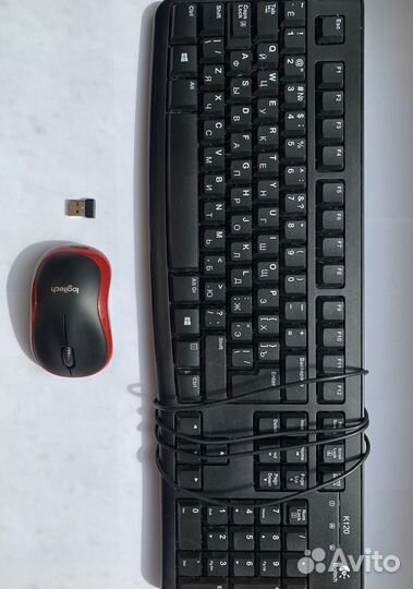 Клавиатура + мышь Logitech оригинал