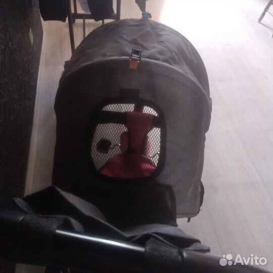 Велосипед коляска с ручкой