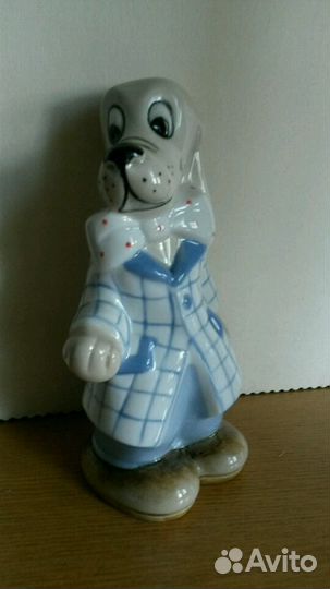 Собака фарфор. Польша. 13,5 см