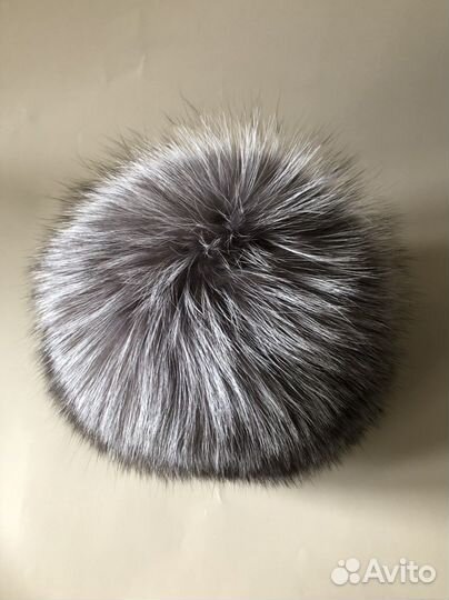 Шапка зимняя из чернобурки, р 54-56
