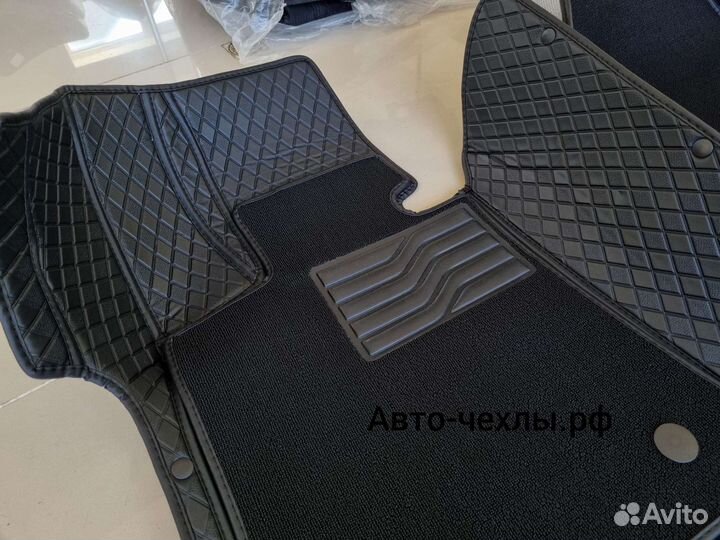 3Д Коврики Hyundai Equus - Genesis - Sonata black