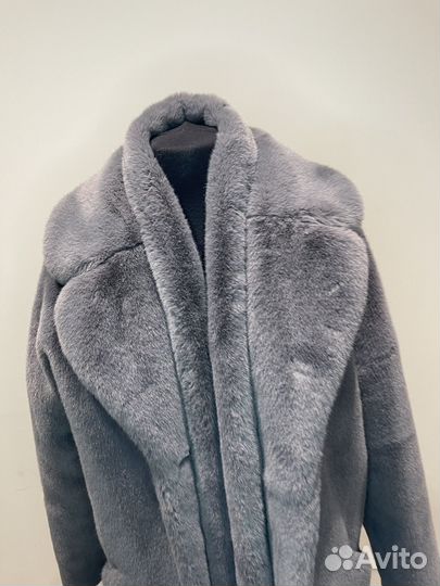 Шуба из экомеха anse женская 42