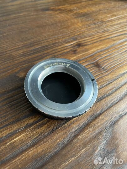 Фото переходник m42-ef canon