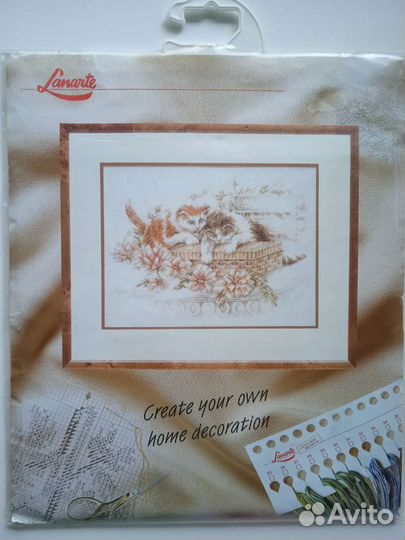 Набор для вышивания крестом lanarte