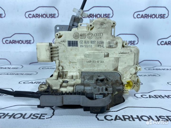 Замок двери передний левый Volkswagen Touareg NF