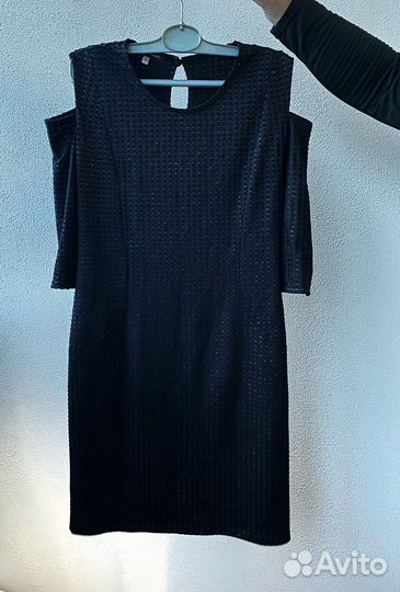 Вечернее платье черное 42 размер