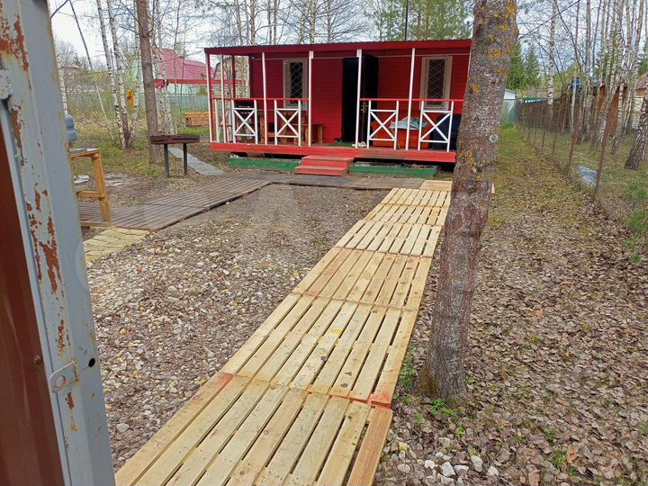 Дача 24 м² на участке 6 сот.