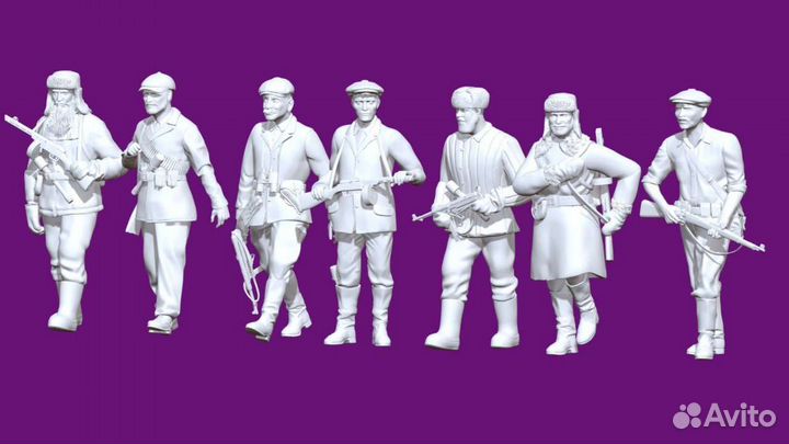 Фигурки для диорам и моделизма