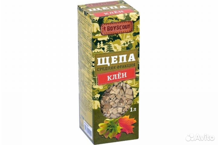 Щепа для копчения Клён 1 л 
