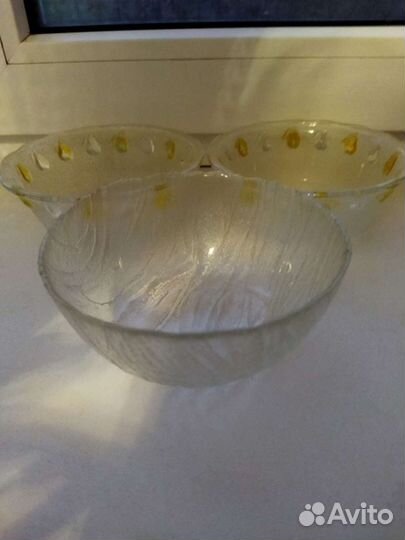 Фужеры разные, салатники, конфетницы