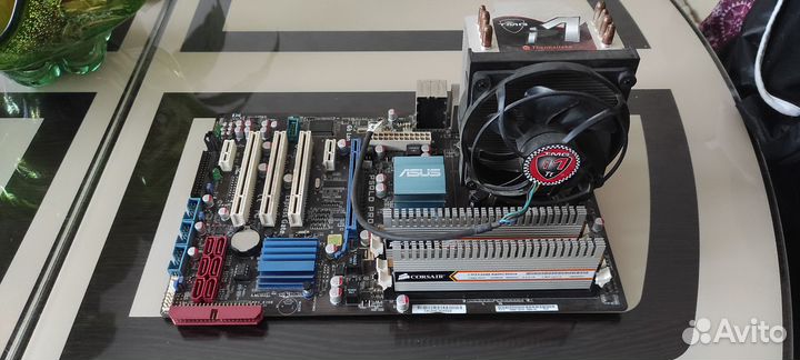 Материнская плата с процессором