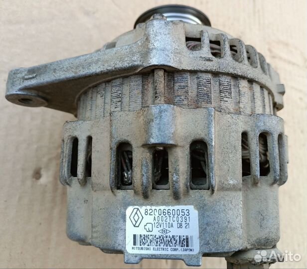 Генератор renault logan 1