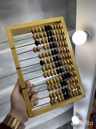 Счеты деревянные бухгалтерские