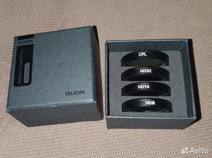 Telesin Nd фильтры для DJI Action 3