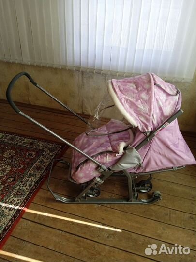 Санки-коляска