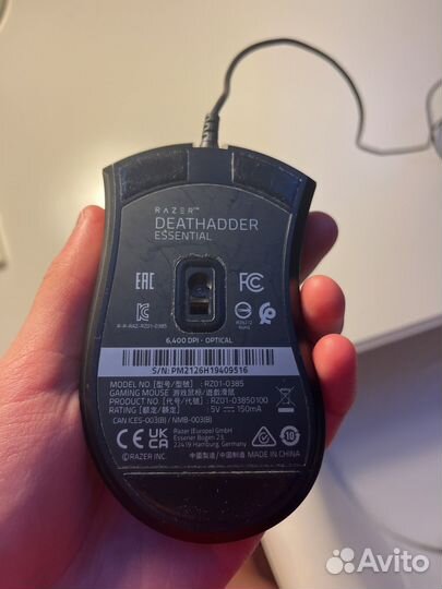 Игровая мышь razer deathadder essential