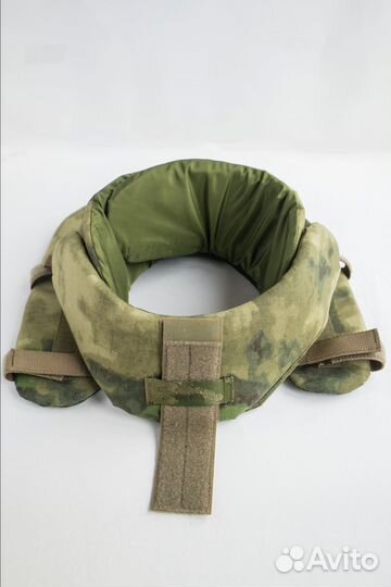 Защита шеи на бронежилет с пакетом свмп 26 слоев