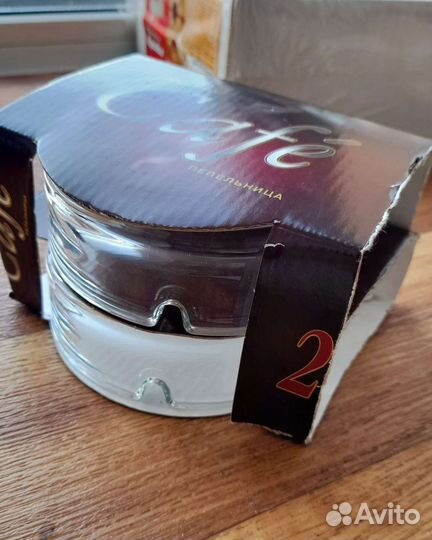 Набор пепельниц стекло