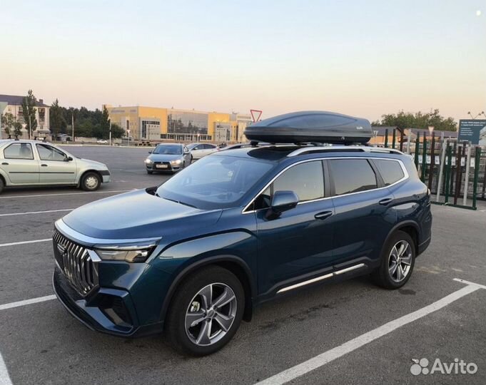 На Geely Emgrand X7 Okavango багажник LUX Condor