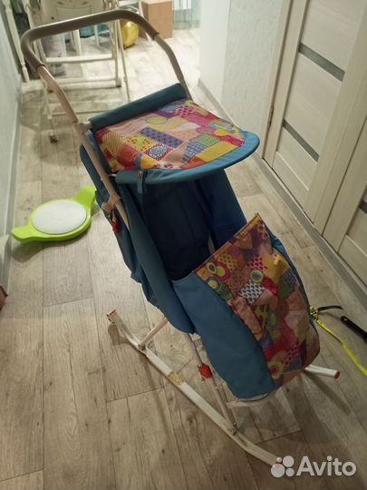 Коляска санки