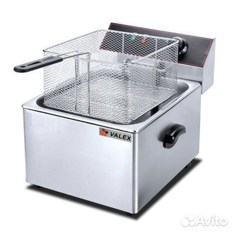 Фритюрница valex HEF-8L, (265х425х350мм)