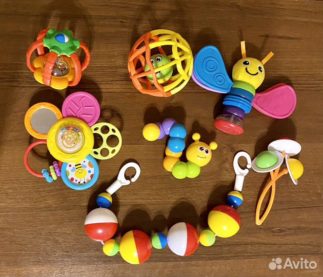 Детские игрушки пакетом погремушки