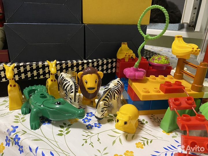 Детский конструктор Blocks ZOO (зоопарк)