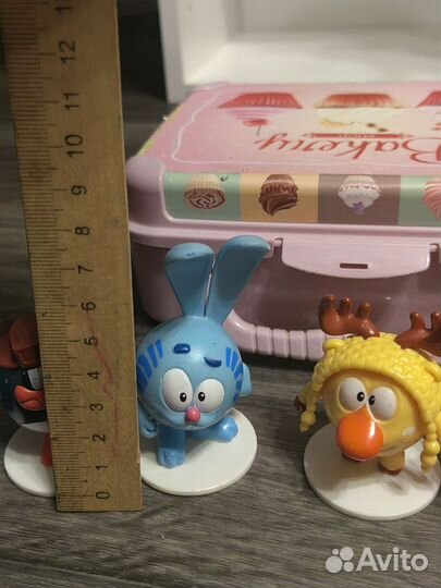 Смешарики из sweet box,angry birds, trolls