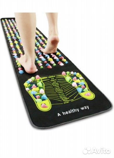 Коврик массажный ортопедический камни для ног,спин