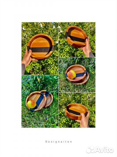 Менажница из дерева