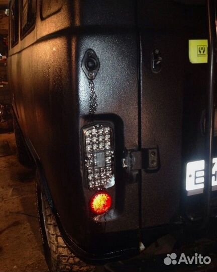 Фонари в сборе (задние) белые УАЗ светодиод