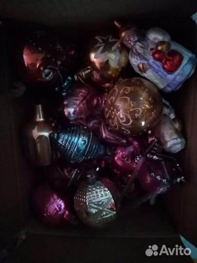 Елочные игрушки СССР, одним лотом