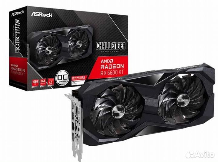 ASRock Radeon RX 6600 XT Challenger D OC gddr6