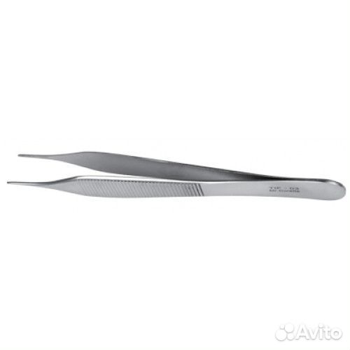TIF-03 Пинцет adson, 12 см, без зубцов
