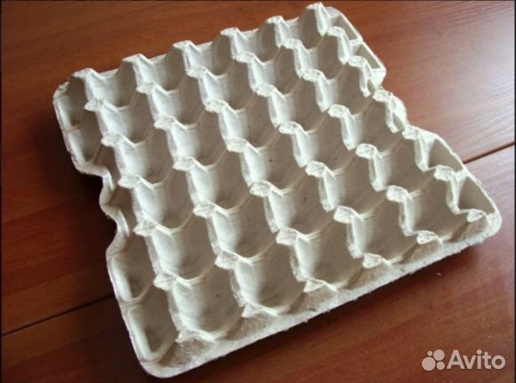 Ячейки для яиц картонные