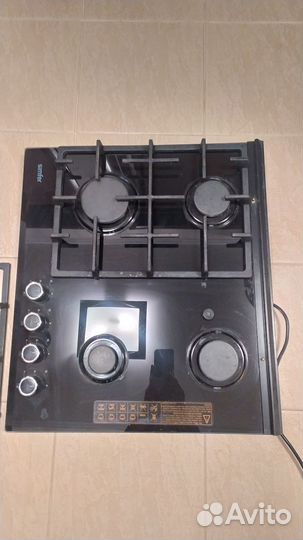Газовая варочная панель 4 конфорки новая