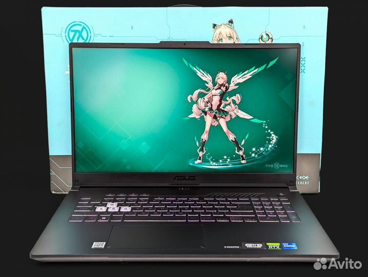 17.3 Игровой asus TianXuan I7-12700H/RTX3060/360Hz