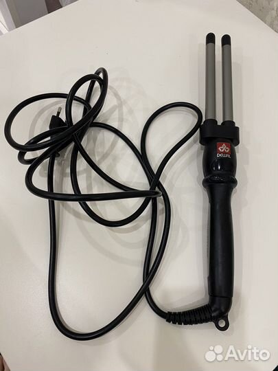 Двойная плойка Dewal titanium t2-pro