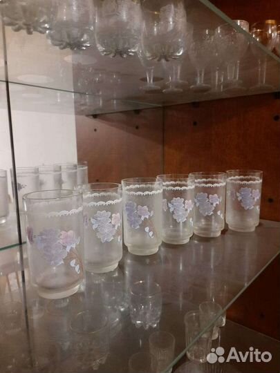 Конфетница стекло СССР