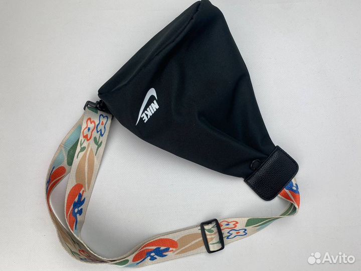 Сумка мешок Nike через плечо найк кросс-боди