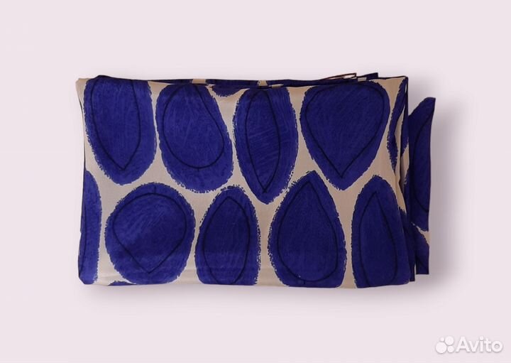 Ткань натуральный шелк СССР. Отрез 0,95м х 2,4м