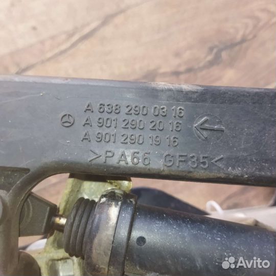 Педальный узел Mercedes Benz Sprinter (909)