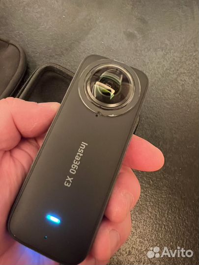 Insta 360 x3 + пульт + акум