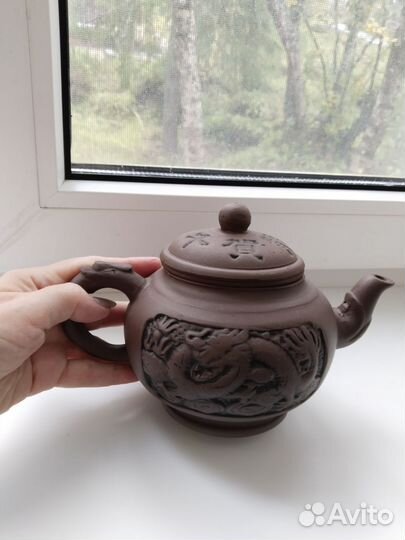 Чайник заварочный новый глина